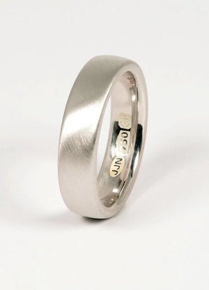 Extra Wide Classic Oval Wedding Rings - James Newman Jewellery