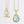 3.8ct Cabochon Pear Aquamarine T-Bar Necklace James Newman Jewellery