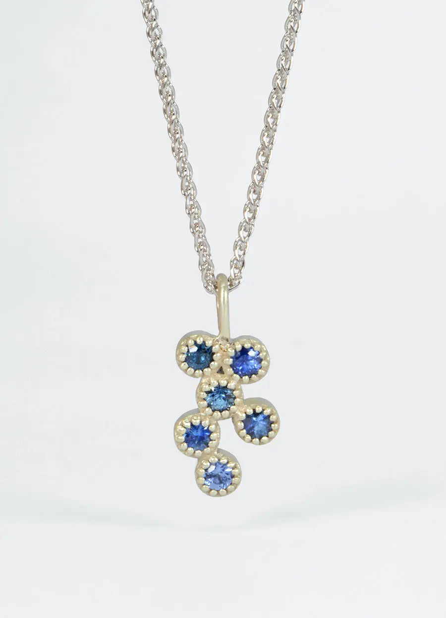 Sapphire necklace uk sales