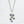 Dainty Sapphire Fiori Cluster Necklace James Newman Jewellery
