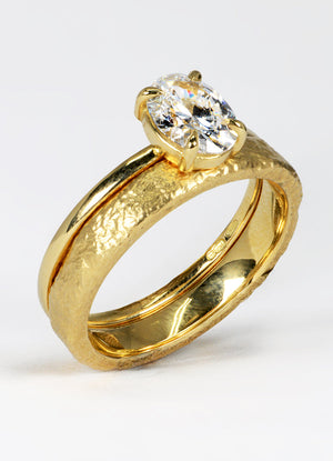 1.06ct Oval Diamond Solitaire Ring James Newman Jewellery