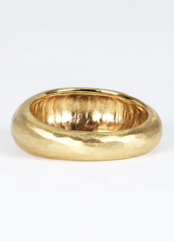 Handforged Domed Bomb Ring James Newman Jewellery