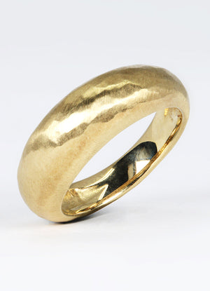 Handforged Domed Bomb Ring James Newman Jewellery