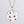 Ruby Encrusted Round Silver Flux Pendant James Newman Jewellery