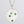 Tsavorite Garnet Encrusted Round Silver Flux Pendant James Newman Jewellery