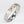Silver Flux Ring with 9ct Yellow Gold Fissure James Newman Jewellery