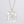 Diamond Encrusted Square Silver Flux Pendant James Newman Jewellery