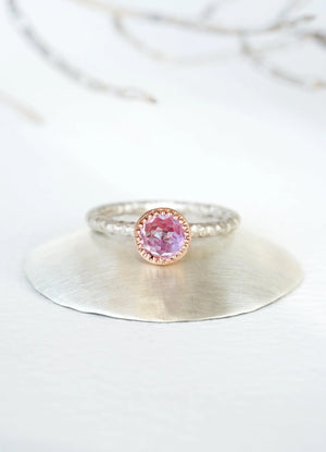 Brazilian Amethyst Gaia Ring - James Newman Jewellery