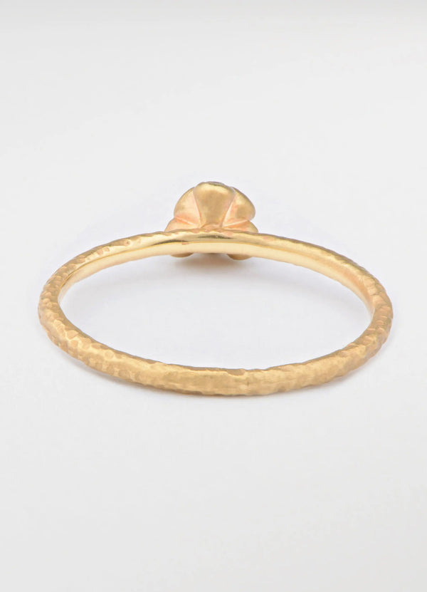 Fiori Tiny 9ct Yellow Gold Cluster Ring - James Newman Jewellery