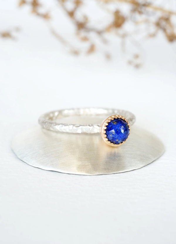Lapis Lazuli Gaia Ring - James Newman Jewellery