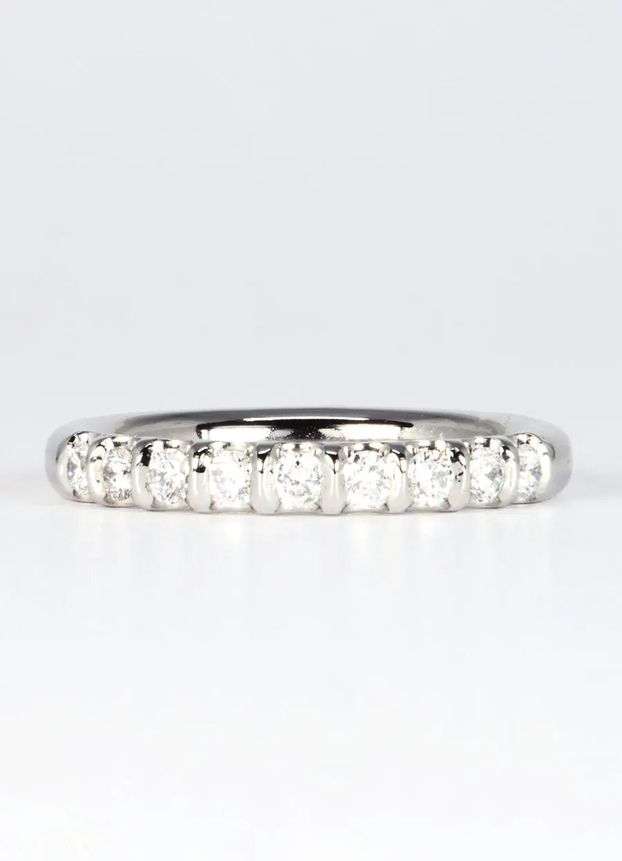 3mm Part Eternity Diamond Rings – James Newman Jewellery