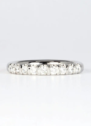 3mm Part Eternity Diamond Rings - James Newman Jewellery
