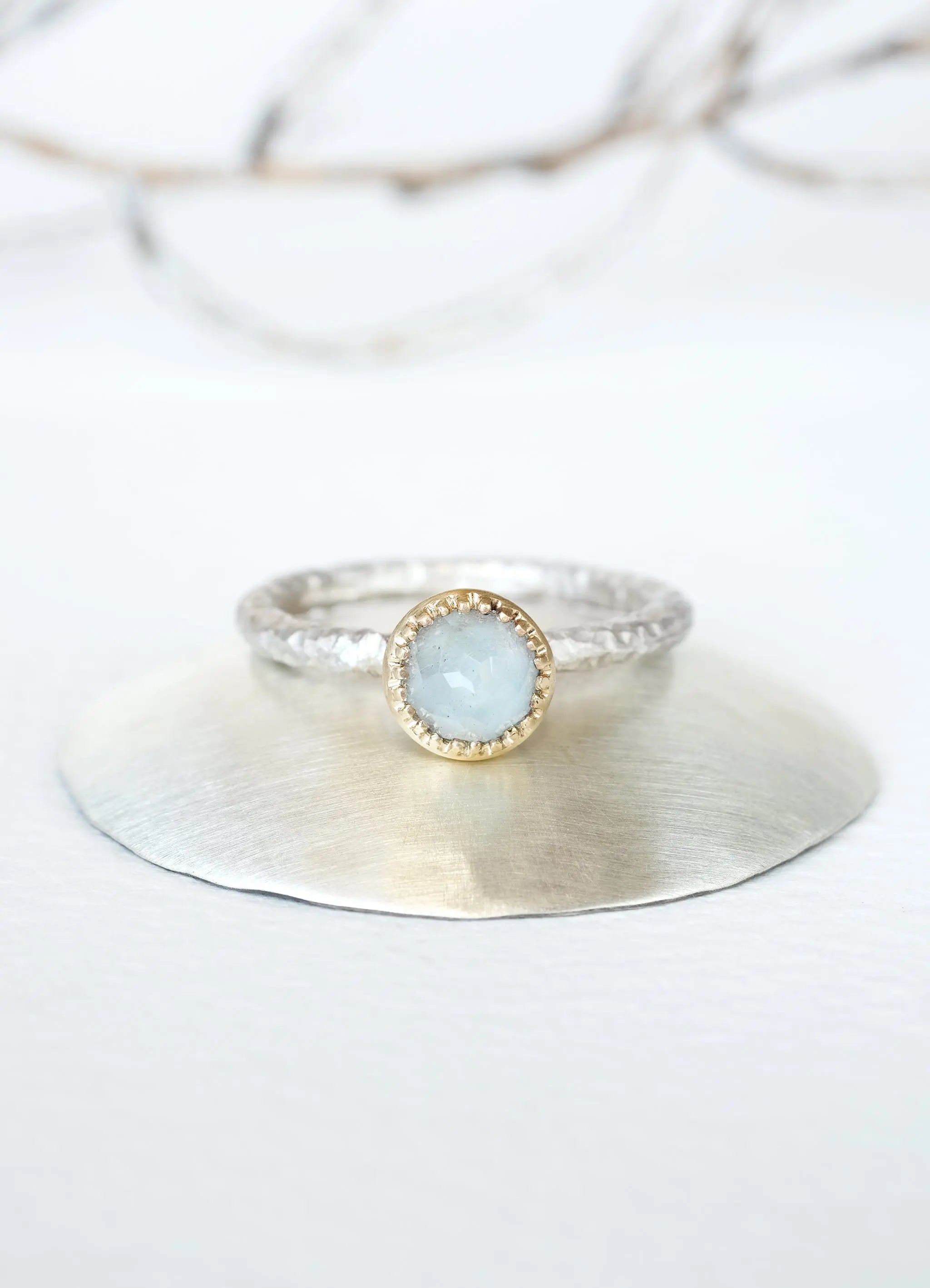 Milky aquamarine best sale jewelry
