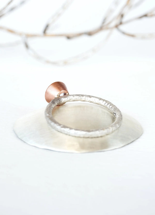 Moonstone Gaia Ring - James Newman Jewellery