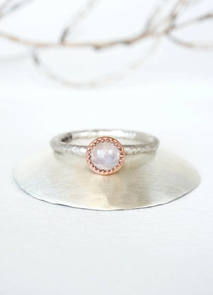 Moonstone Gaia Ring - James Newman Jewellery