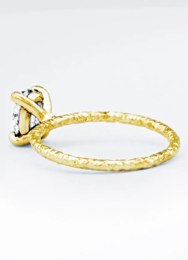 1.2ct Oval Lab Grown Diamond Ring - James Newman Jewellery