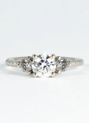 1ct Trilogy Diamond Platinum Ring - James Newman Jewellery