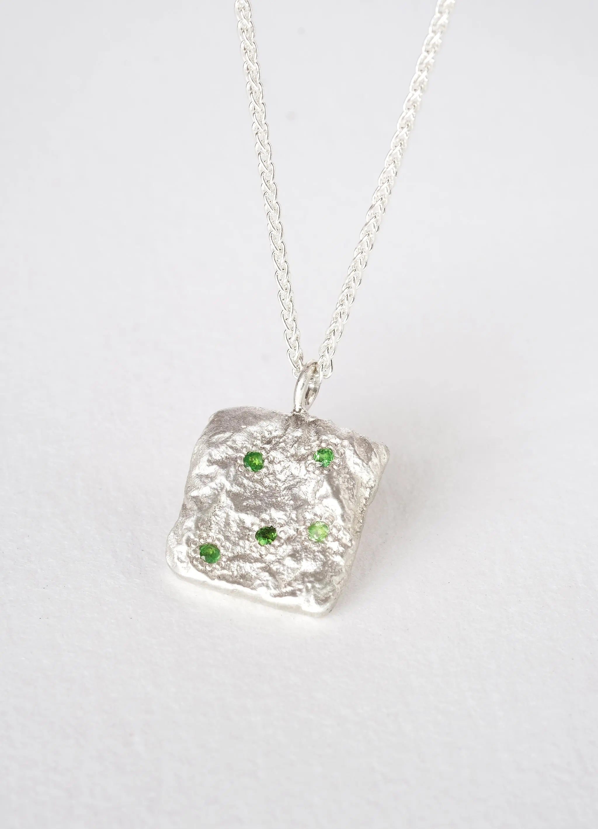 Tsavorite pendant discount