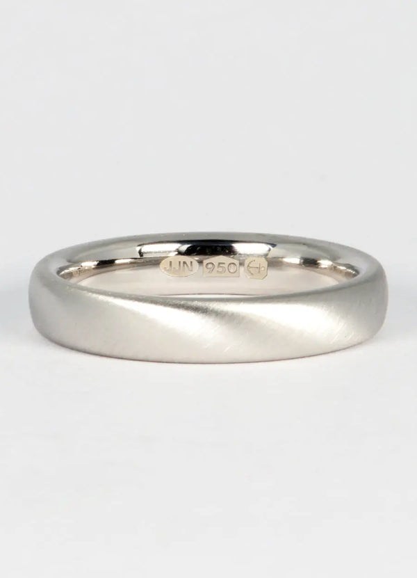 Medium Classic Oval Wedding Rings - James Newman Jewellery